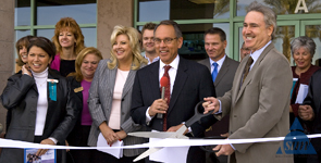 NeoStem Ribbon Cutting - Loraine Phelps, Solutions in Marketing Inc.